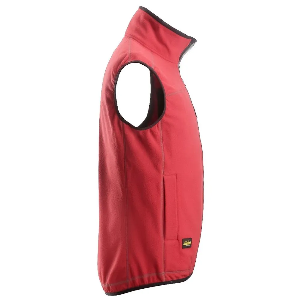 Snickers&#x20;8014&#x20;A.I.S.&#x20;Fleece&#x20;Vest&#x20;-&#x20;Chili&#x20;Red