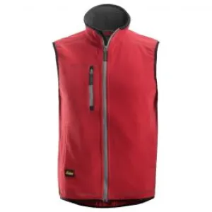 Snickers&#x20;8014&#x20;A.I.S.&#x20;Fleece&#x20;Vest&#x20;-&#x20;Chili&#x20;Red