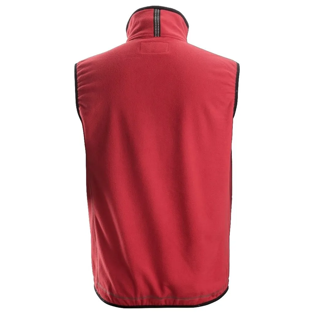 Snickers&#x20;8014&#x20;A.I.S.&#x20;Fleece&#x20;Vest&#x20;-&#x20;Chili&#x20;Red