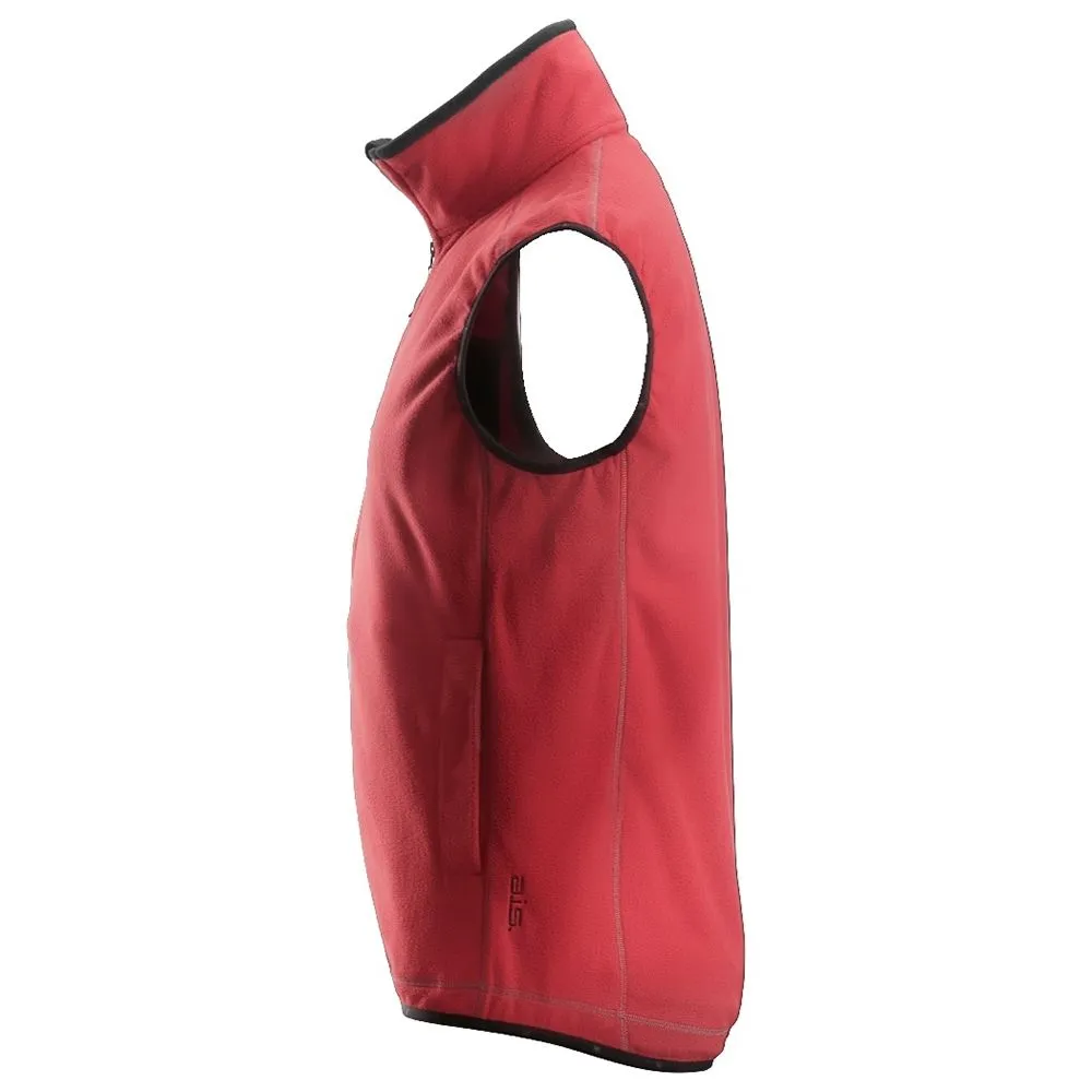 Snickers&#x20;8014&#x20;A.I.S.&#x20;Fleece&#x20;Vest&#x20;-&#x20;Chili&#x20;Red