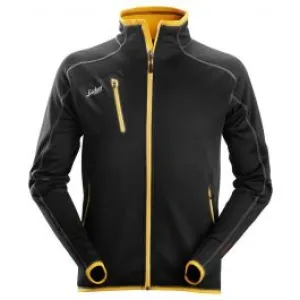 Snickers&#x20;8015&#x20;Jacket&#x20;A.I.S.Fleece,&#x20;Body&#x20;Mapping&#x20;-&#x20;Black