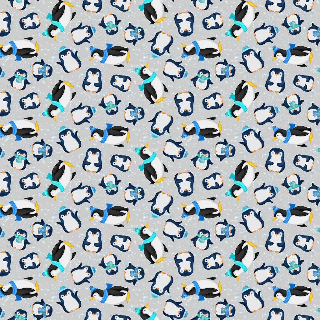 Snow Drift | 2.5-inch Strip Roll by Michael Zindell for Clothworks | 40pcs