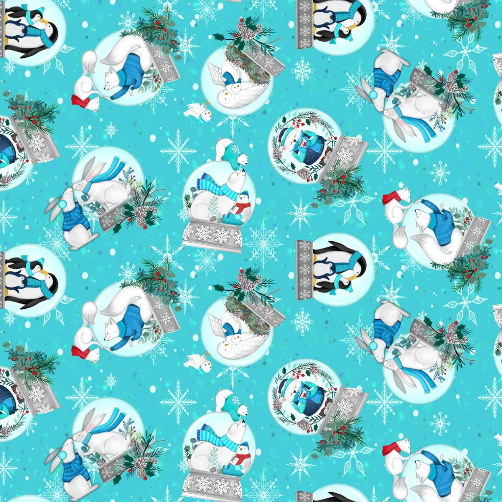 Snow Drift | 2.5-inch Strip Roll by Michael Zindell for Clothworks | 40pcs
