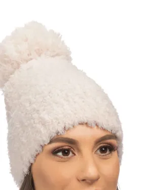 Snow Drift Beanie In White Traditional | White Traditional