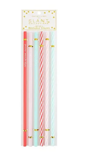 Snow Fun Reusable Straws