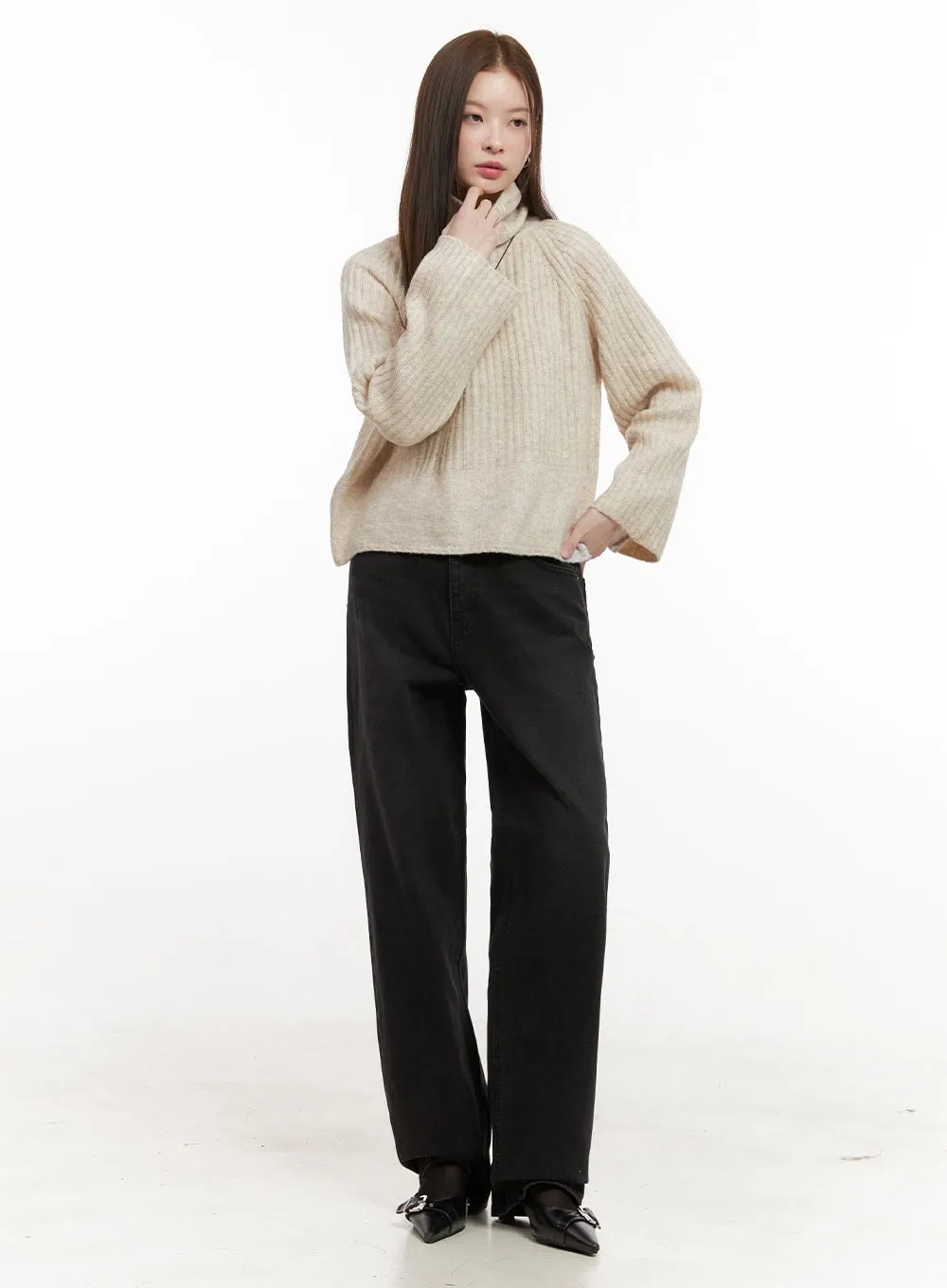SnugFit Turtle Neck Sweater OD418
