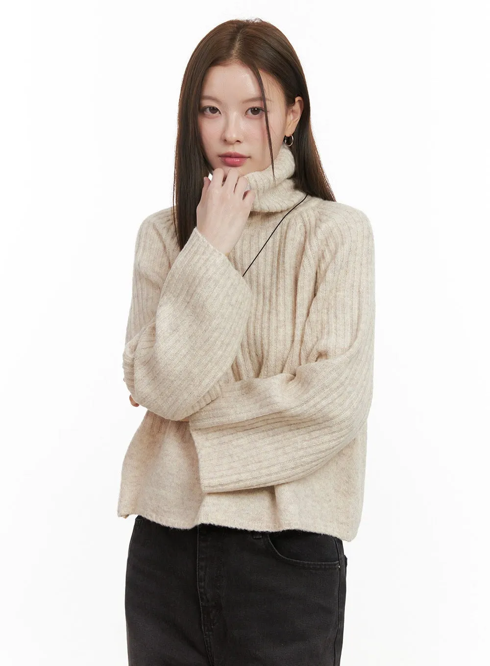 SnugFit Turtle Neck Sweater OD418