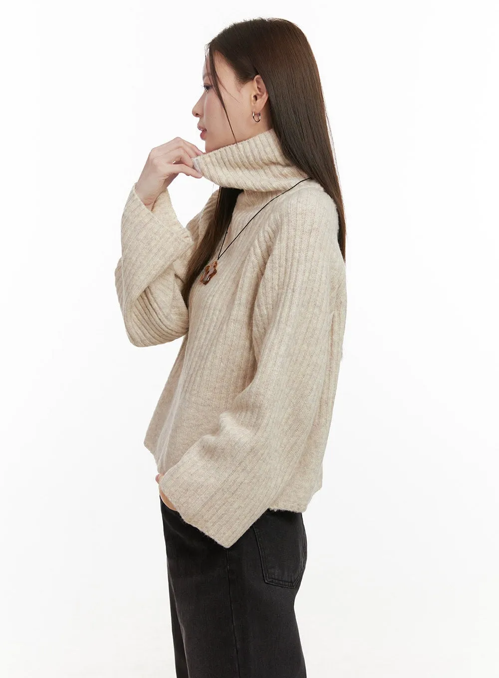 SnugFit Turtle Neck Sweater OD418
