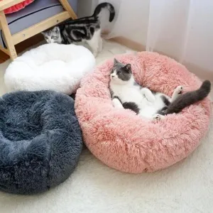 Snuggle Buddy Plush Pet Bed