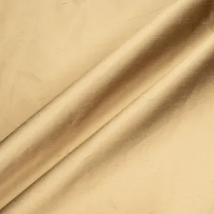 Soft Gold Pure Silk Shantung
