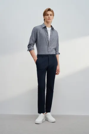 Soft Touch Smart Fit 2 Side Brush Check Casual Shirt