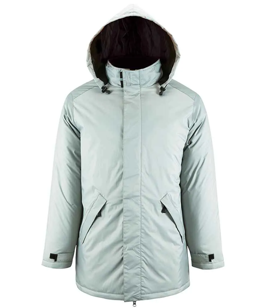 SOL'S Unisex Robyn Padded Jacket | Metal Grey