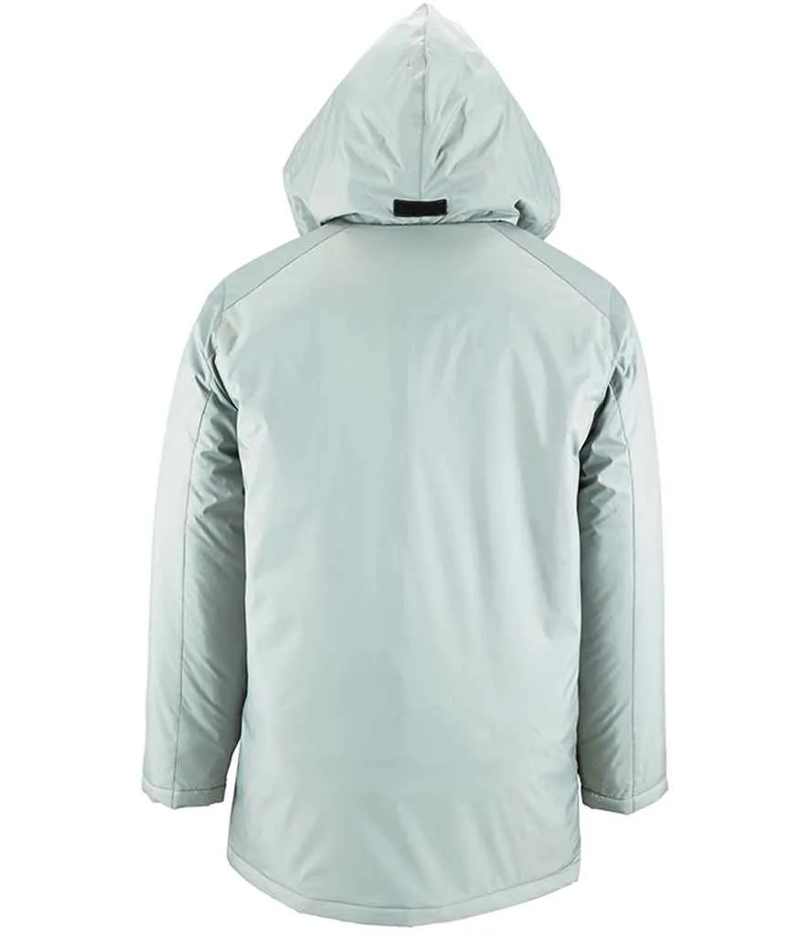 SOL'S Unisex Robyn Padded Jacket | Metal Grey