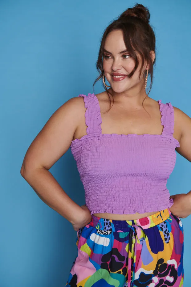 Sophie Purple Top