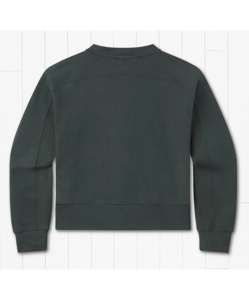 Southern Marsh - Caroline Comfort Crop Crewneck