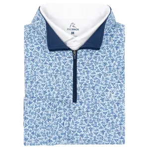 Space City Performance Q-Zip | The Space City - Pale Blue