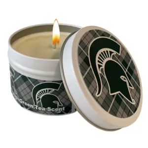 Spartan Helmet Candle Tin