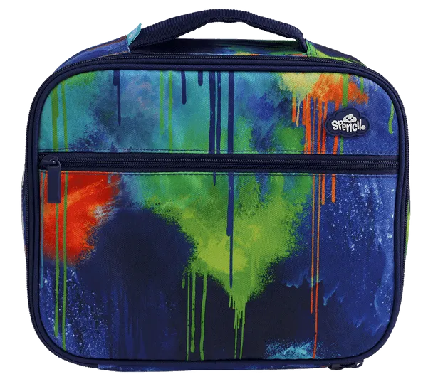 Spencil BIG Cooler Lunch Bag   Chill Pack - Colour Drip