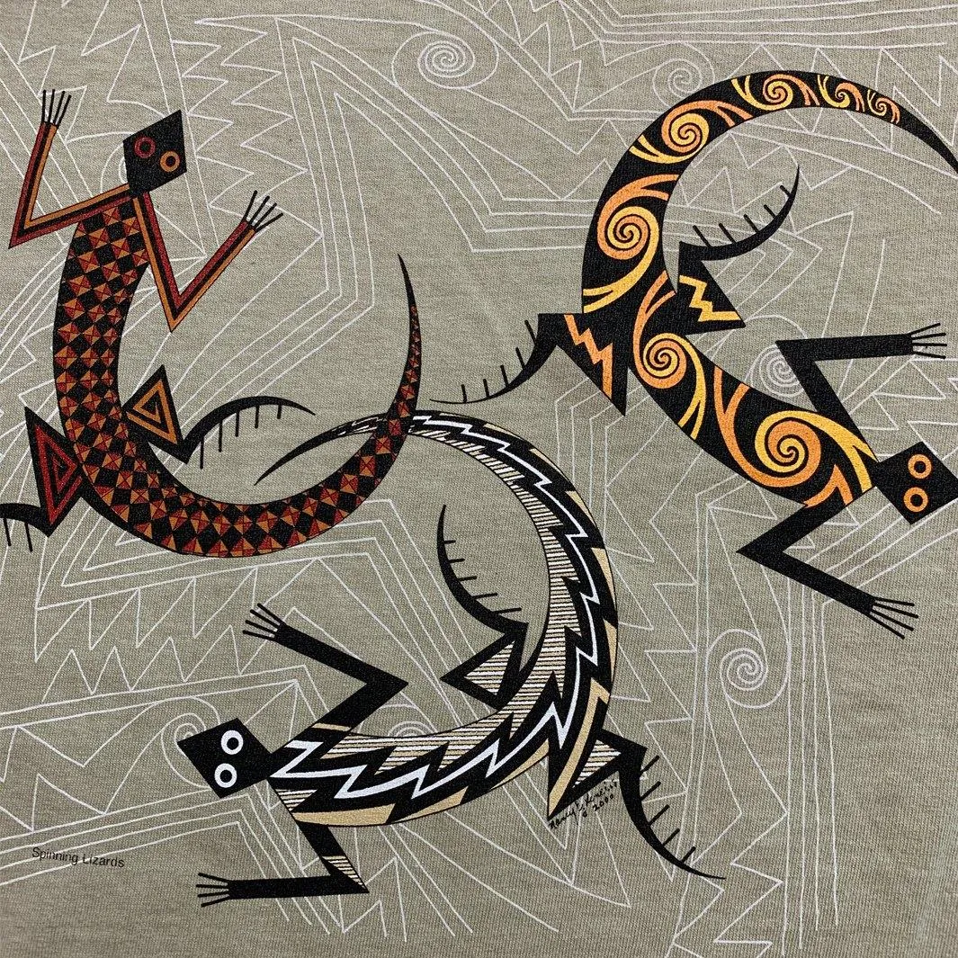 Spinning Lizards for Men