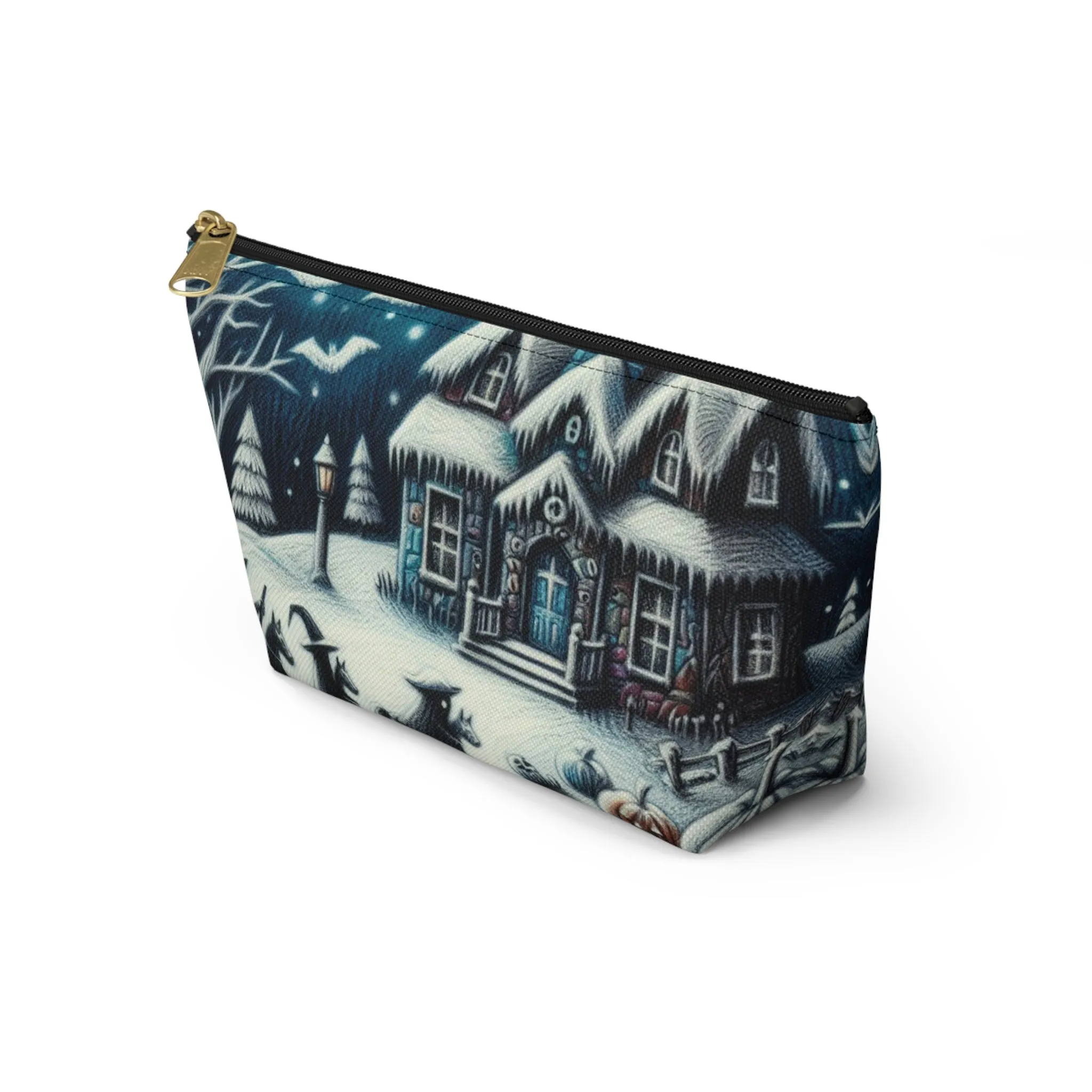 Spooky Snowy Shivers - Accessory Pouch w T-bottom