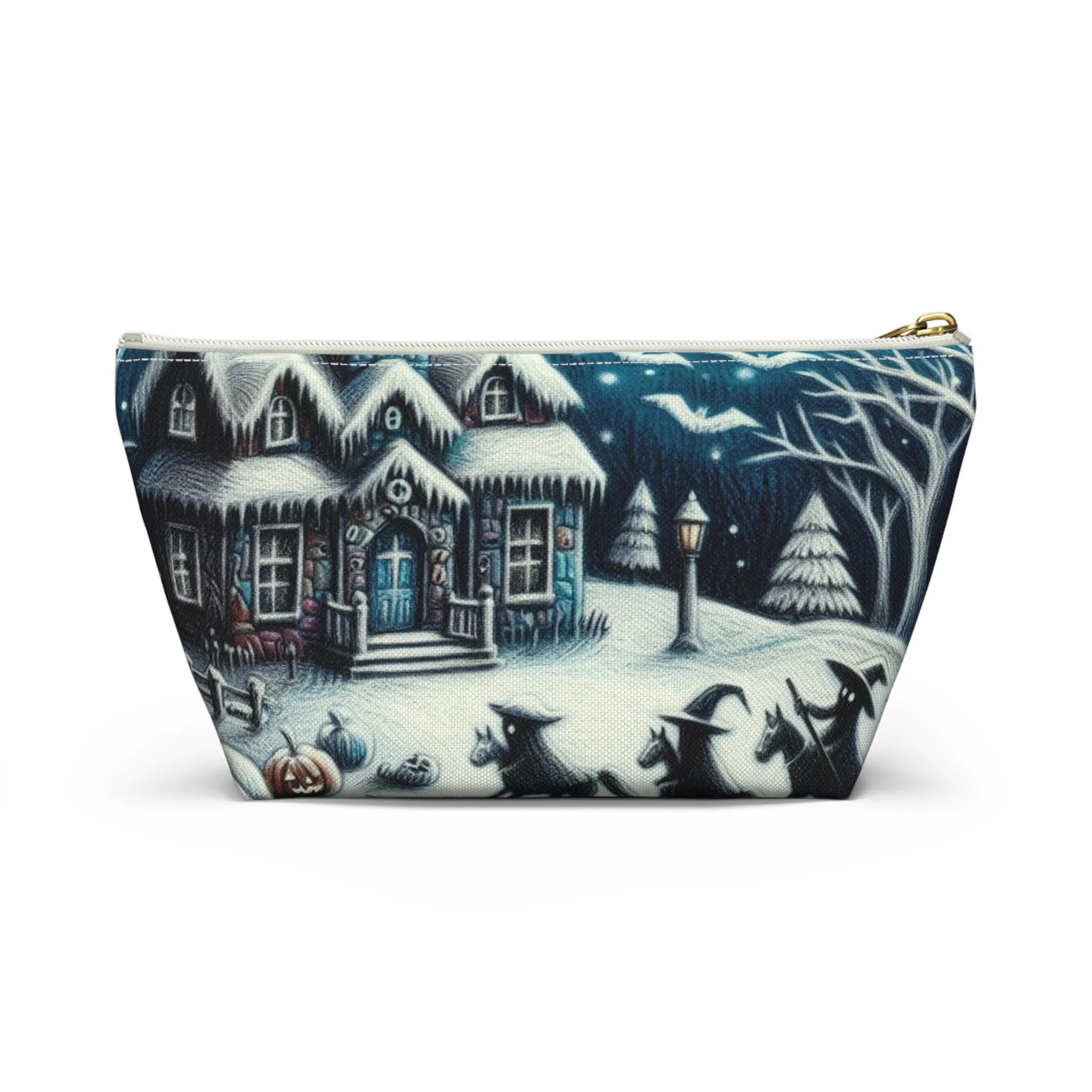 Spooky Snowy Shivers - Accessory Pouch w T-bottom