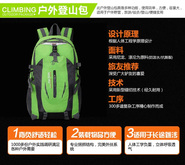 Sport Durable Bag with Nylon Material Backpack