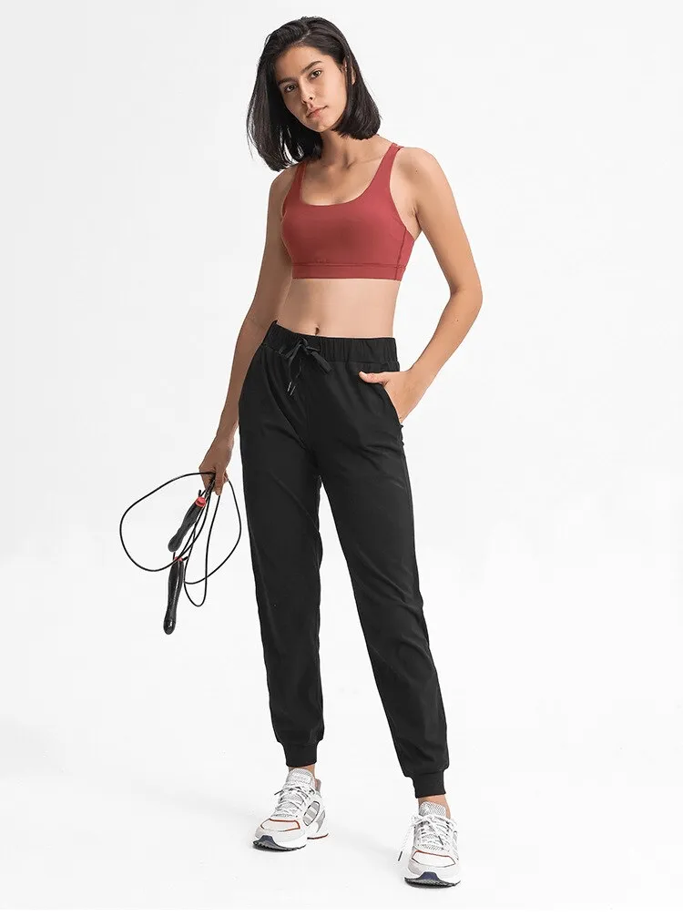 Sports Breathable Loose Women's Training Pants - SF1420