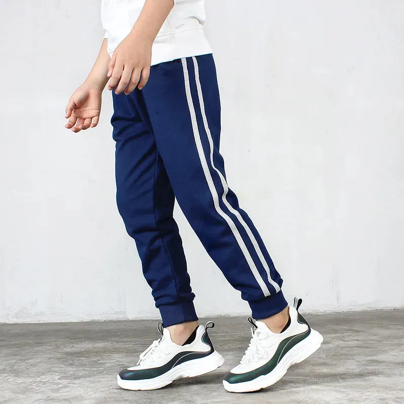 Spring and Autumn new boys sports pants girls cotton anti-mosquito pants children's pants girls pants  kids clothes