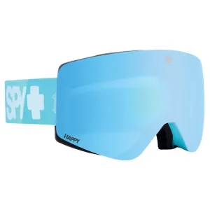 Spy Marauder Elite Goggles 2024 Colourblock 2.0 Happy Blue / Happy Bronze with Light Blue Spectra Mirror   Spare Lens