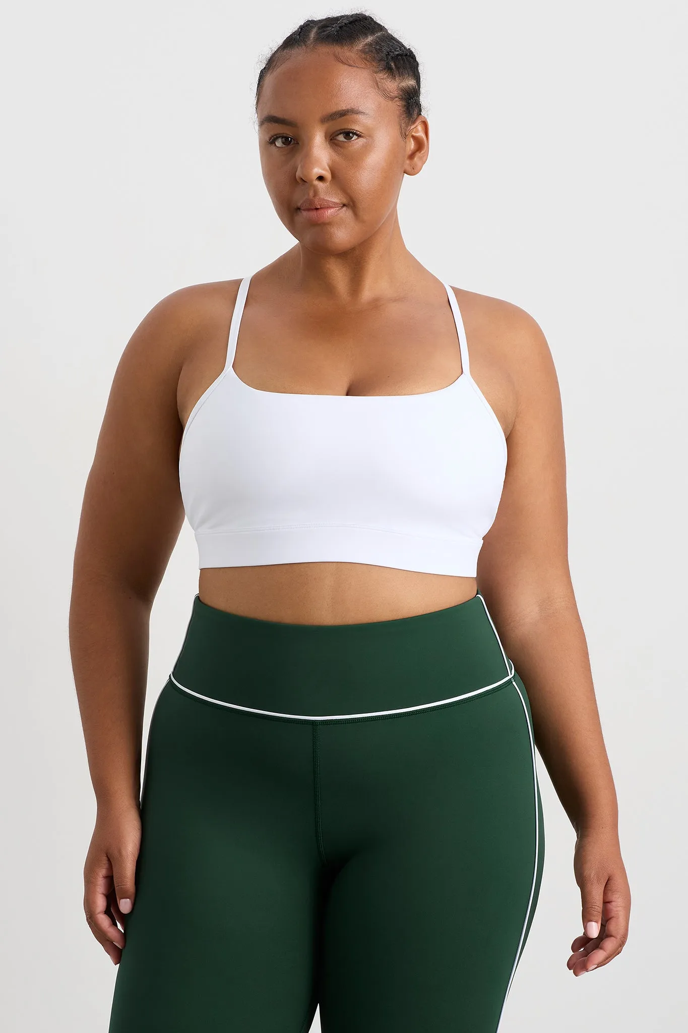 Square Neck Sports Bra 307