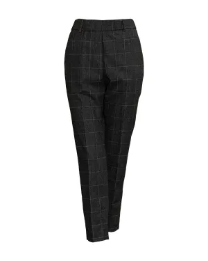 Square Pattern Ankle Pant