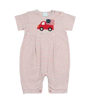Squiggles 4th of July Romper