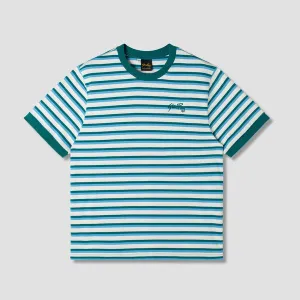 Stan Ray Ringer T-Shirt - Agave Stripe