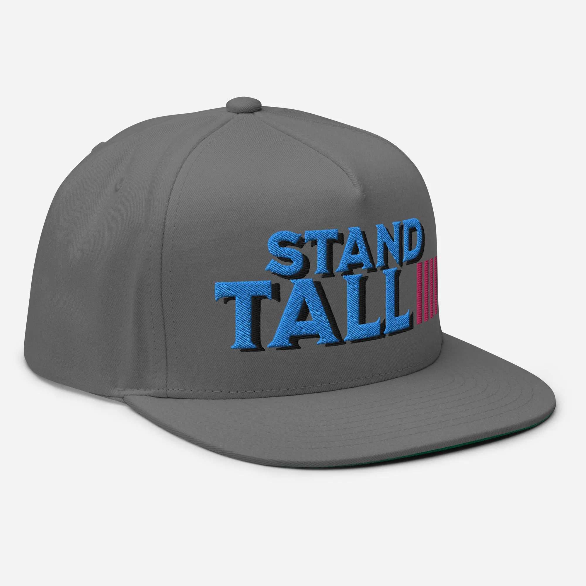 Stand tall Flat Bill Cap  - Korea  - StyleMZ