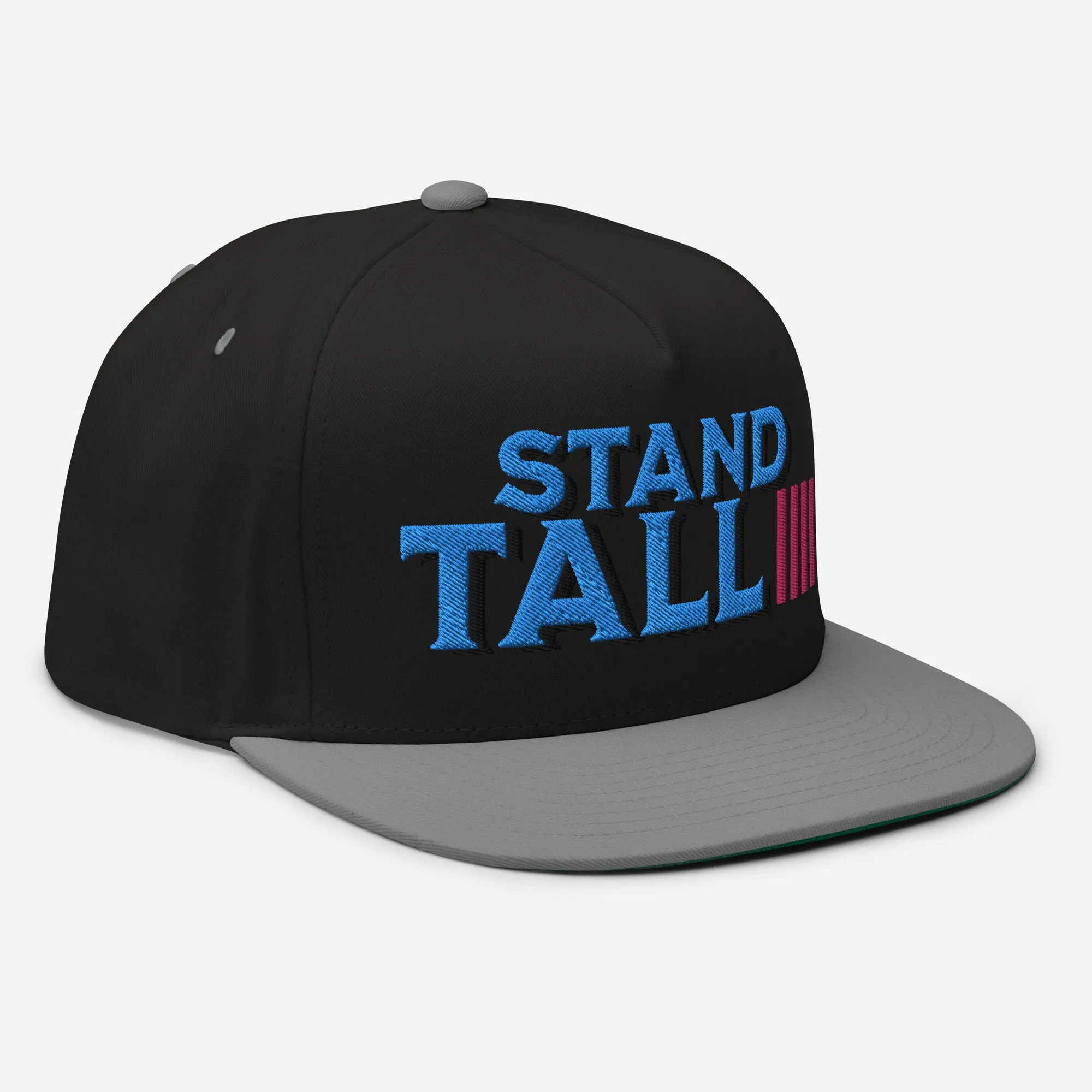 Stand tall Flat Bill Cap  - Korea  - StyleMZ
