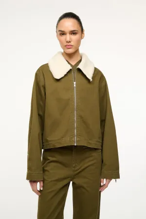 STAUD   WRANGLER THE MINIMAL JACKET | SERGEANT GREEN