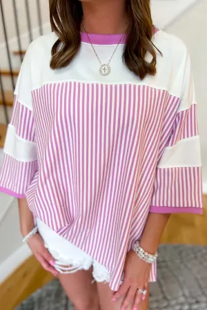 STEADY AS SHE GOES Top (pink)