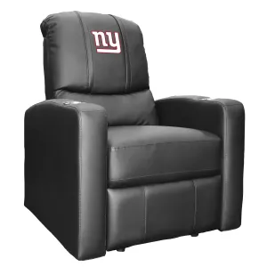 Stealth Recliner with  New York Giants Primary Logo
