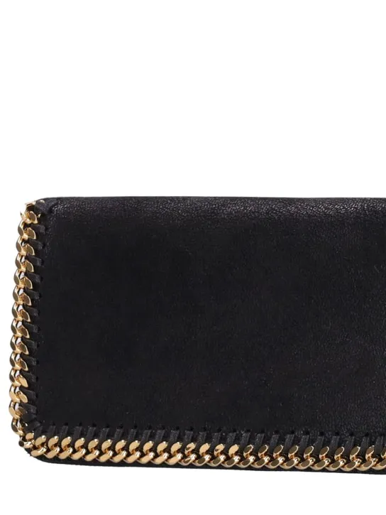 Stella McCartney   Falabella shaggy faux leather wallet 