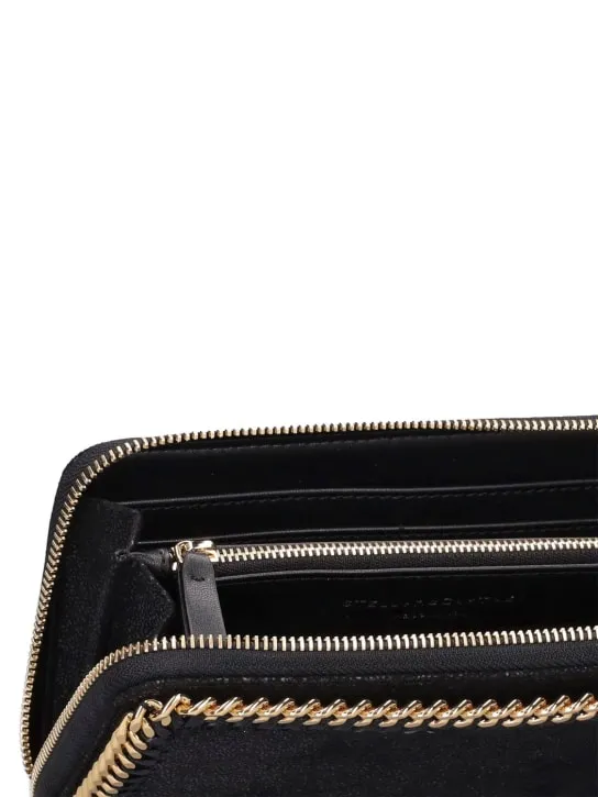 Stella McCartney   Falabella shaggy faux leather wallet 