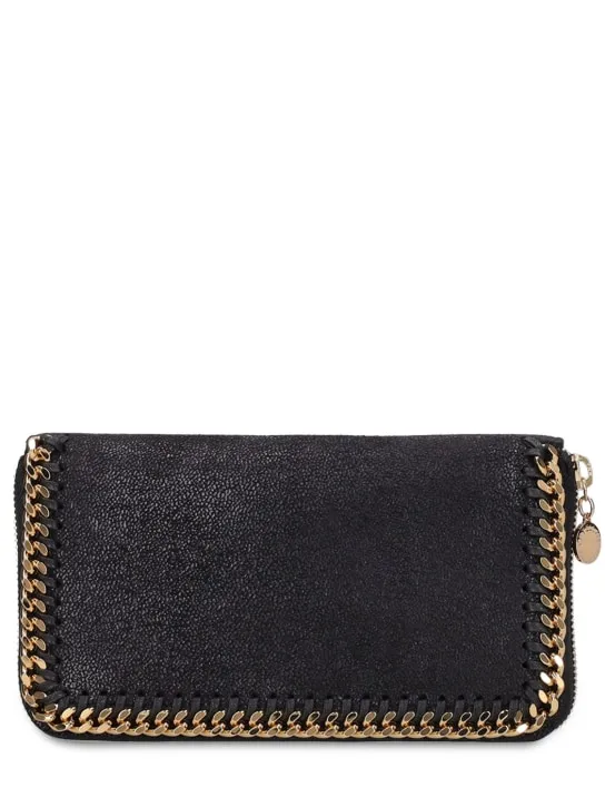 Stella McCartney   Falabella shaggy faux leather wallet 