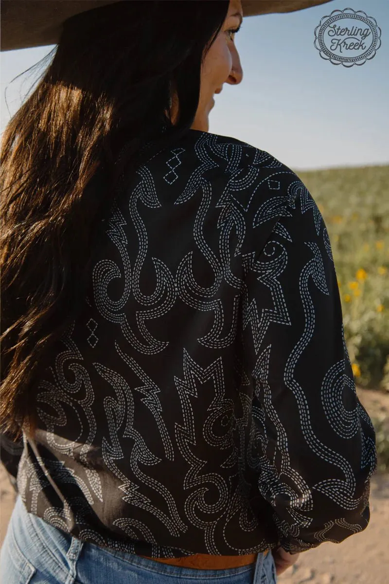 Sterling Kreek Boot Scootin' Button Up