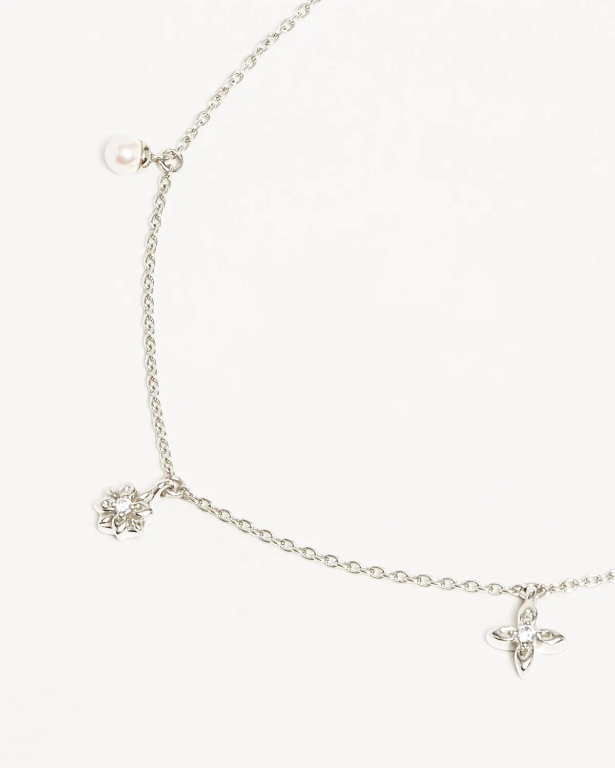 Sterling Silver Live in Peace Choker