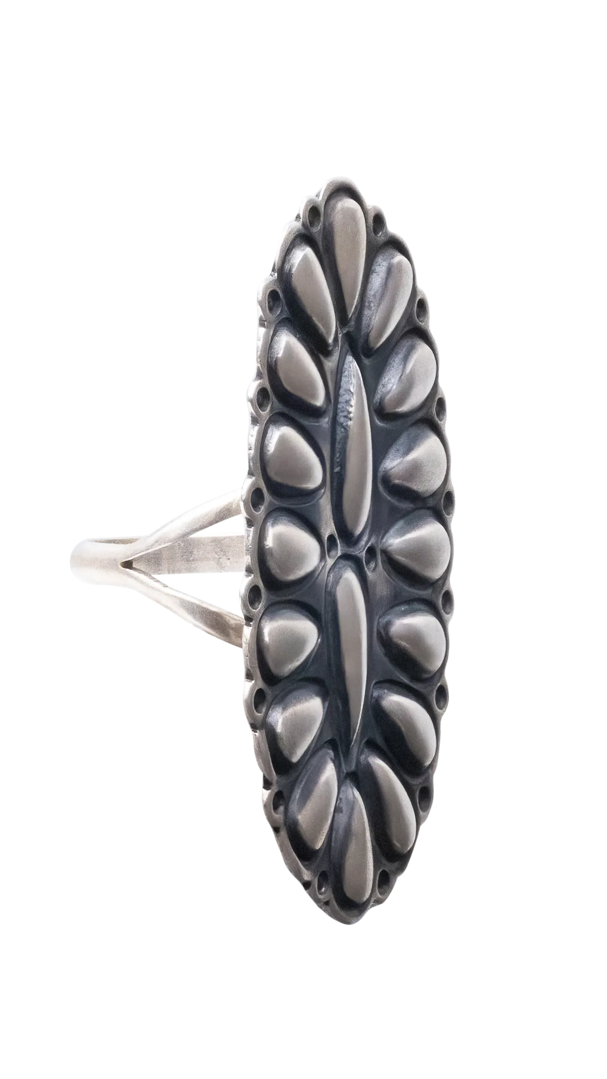 Sterling Silver Repoussé Ring | Charles Johnson