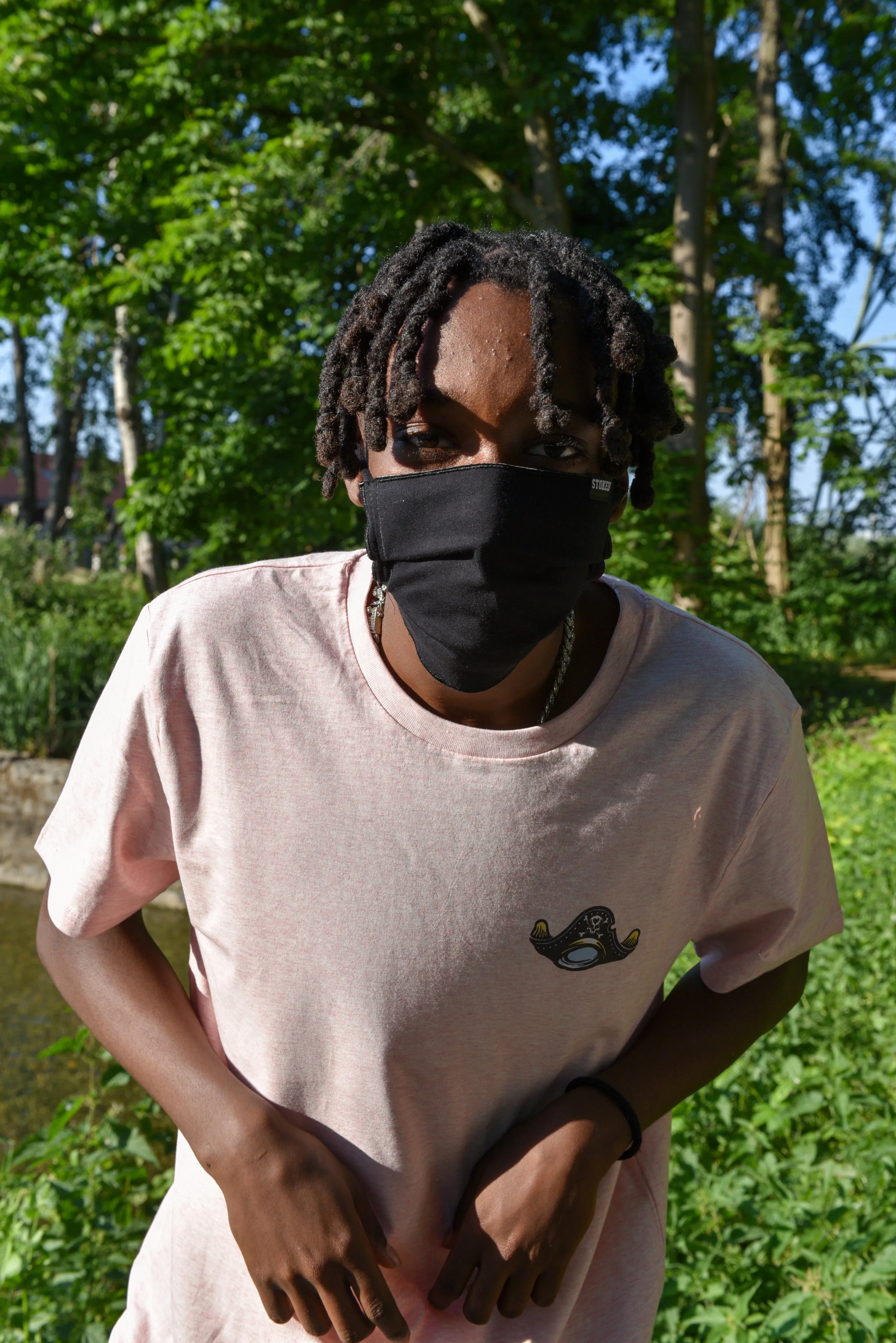 Stoked Facemask Black