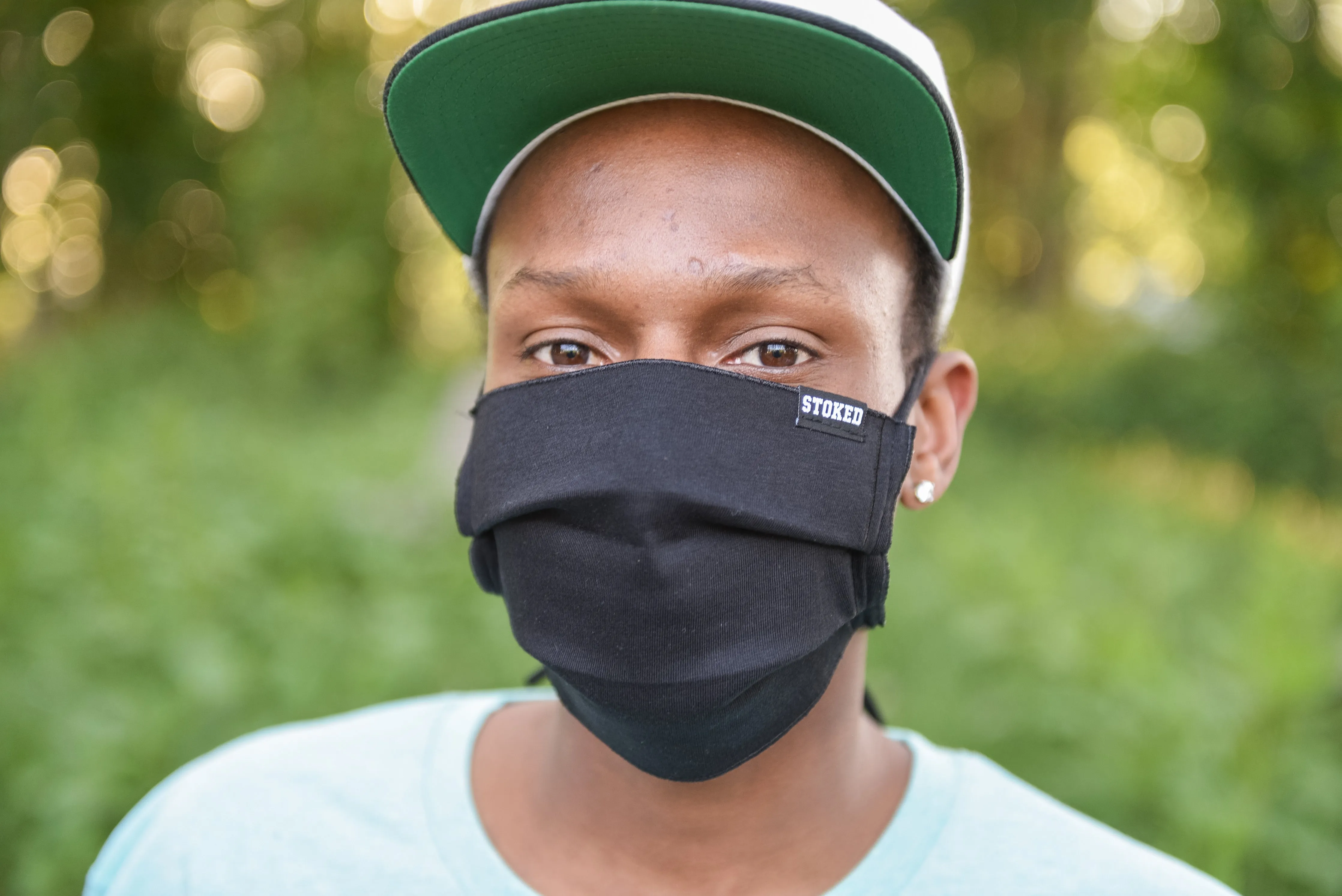 Stoked Facemask Black