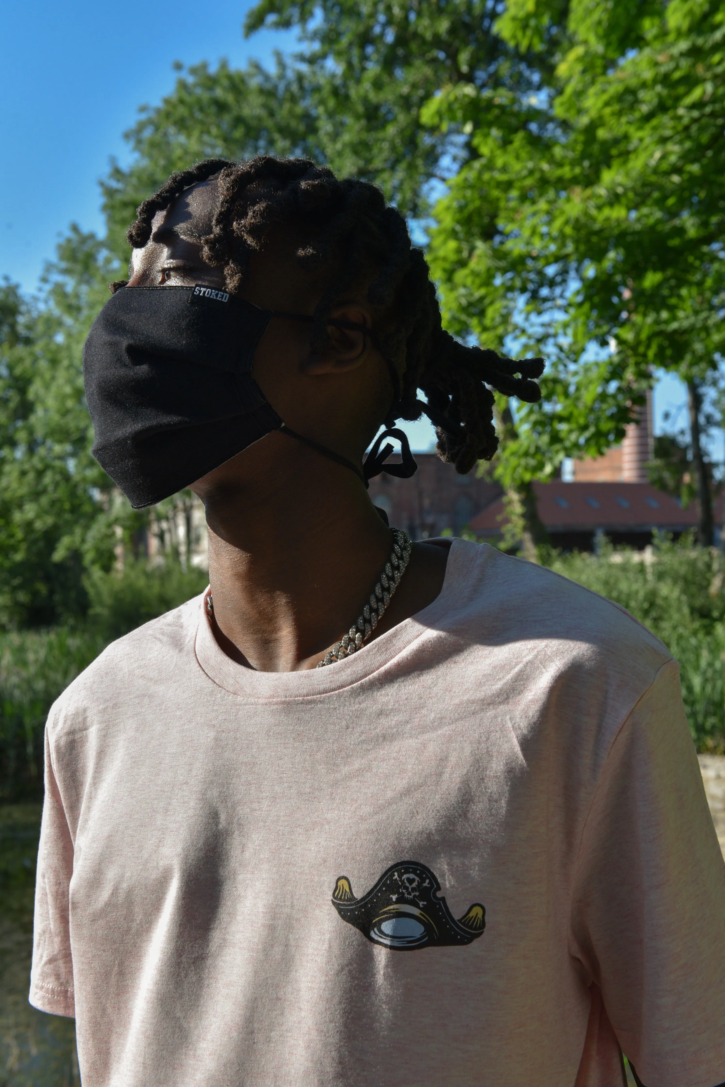 Stoked Facemask Black