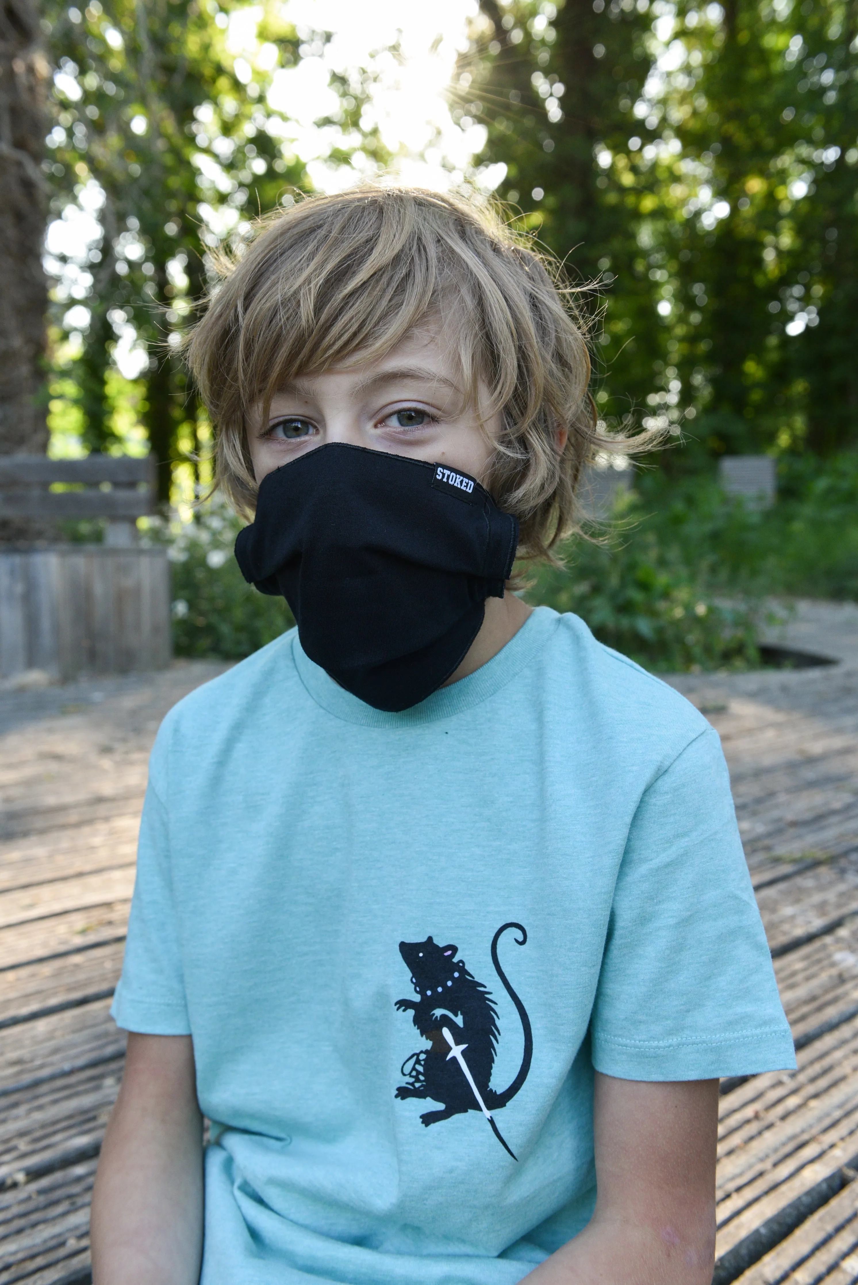 Stoked Facemask Black