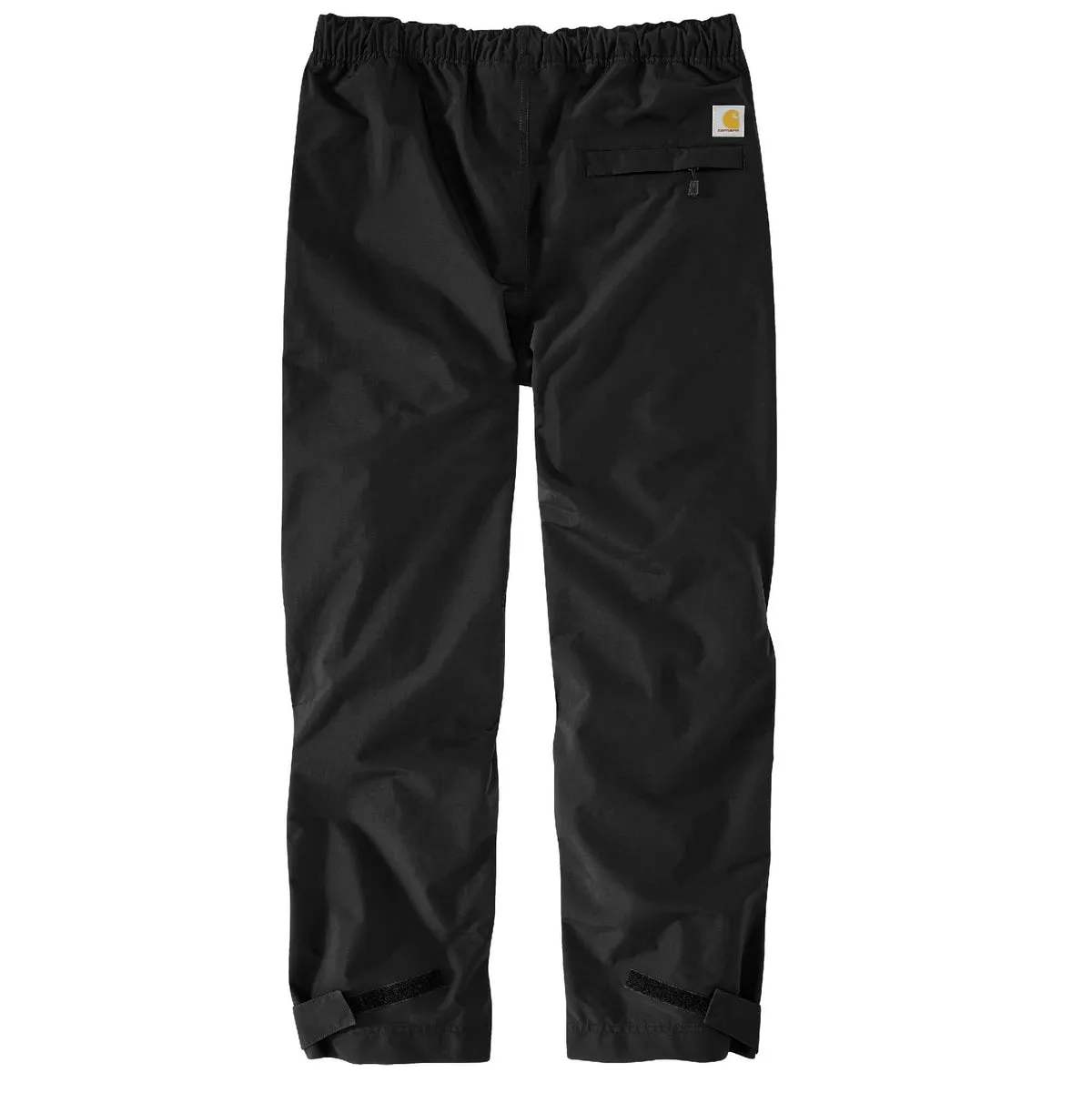 Storm Defender Relaxed Fit Light Weight Packable Rain Pant - Black