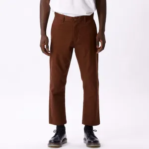 STRAGGLER FLOODED PANTS - SEPIA BROWN